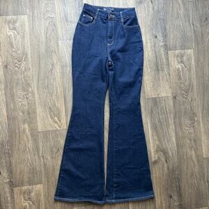 Boden Denim High Rise Flare Jeans Size 2R